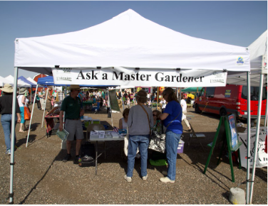 Ask a Master Gardener Tent at Broomfield Farmers' Market