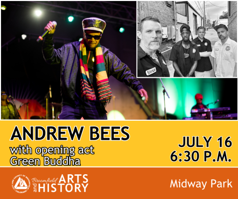 Photo of Andrew Bees and Green Buddha