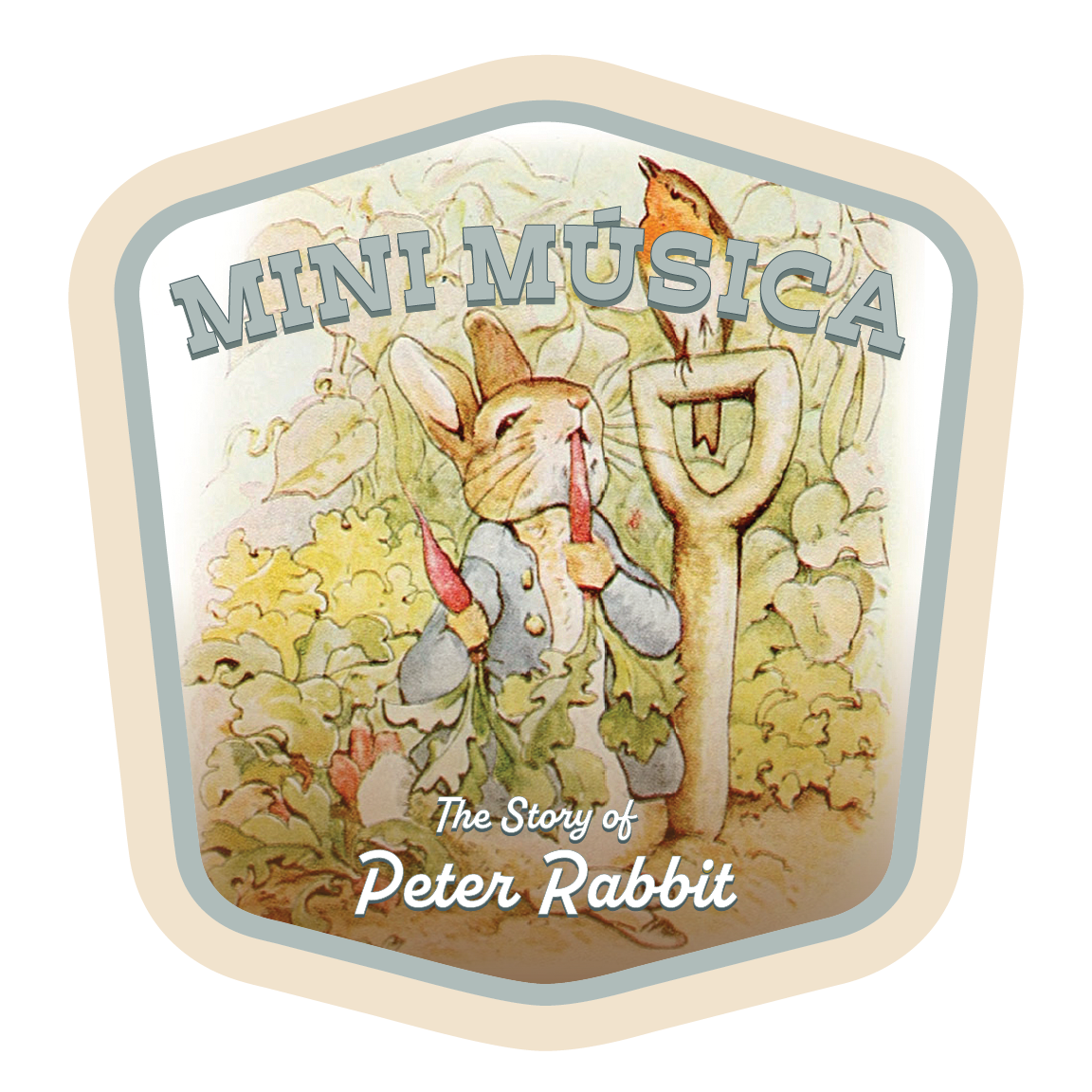 tale of peter rabbit mini musica graphic